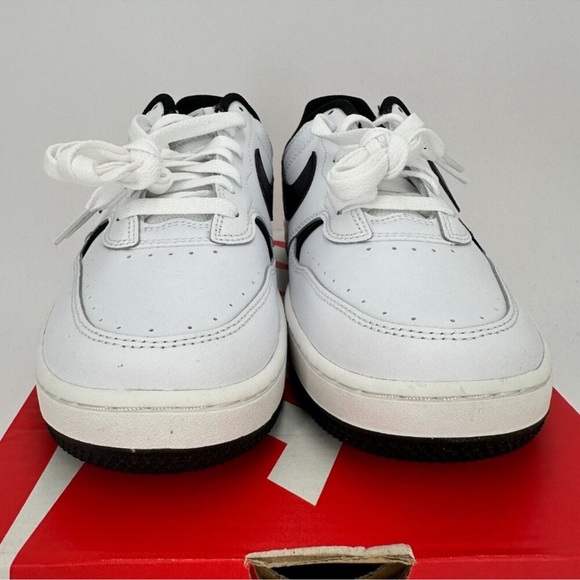 Nike Women's Gamma Force Sneakers sz 7.5 Lace-Up Shoes White/Black DX9176-100 - Picture 5 of 10